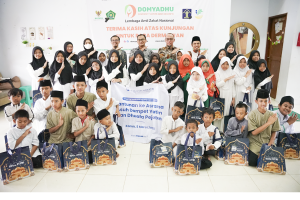 Read more about the article Berbagi Kebahagiaan Ramadan, Tracon Laksanakan TJSL kepada Anak Asuh Dompet Yatim & Dhuafa